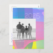絵を描層2025年新年写真はがき シーズンポストカード (正面/裏面)
