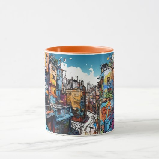 絵を描市 マグカップ (中央)