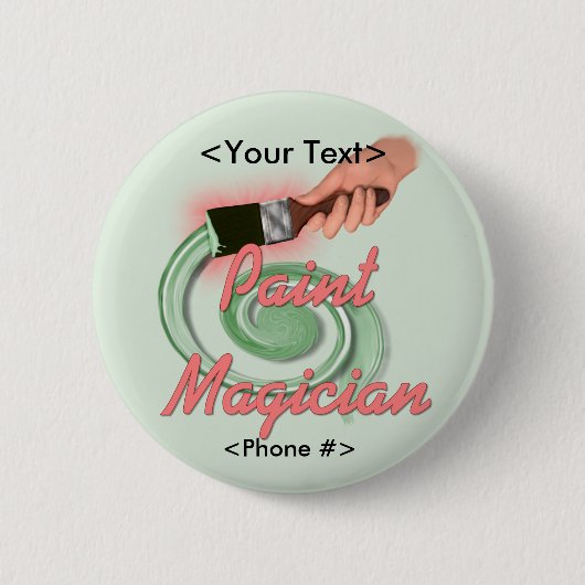 絵を描師 – カスタマイズ 缶バッジ (正面)