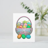絵を描復活祭の卵 シーズンポストカード (スタンド正面)