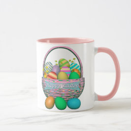 絵を描復活祭の卵 マグカップ