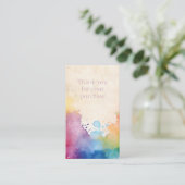 絵を描感謝していご購入の際 エンクロージャーカード (スタンド正面)