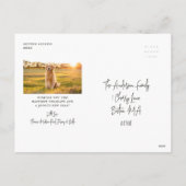 絵を描抽象芸術アーチ写真 シーズンポストカード (裏面)