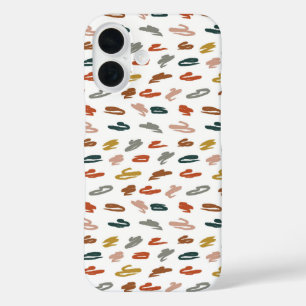 絵を描抽象芸術パターンのファイルフォルダーCase-Mate iPho iPhone 16ケース