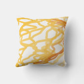 絵を描抽象芸術線 クッション (裏面)