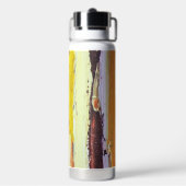 絵を描抽象芸術 ウォーターボトル (背面)