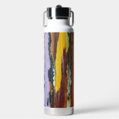 絵を描抽象芸術 ウォーターボトル (正面)