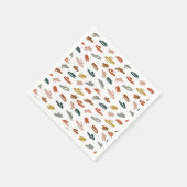 絵を描抽象芸術 スタンダードカクテルナプキン (角)