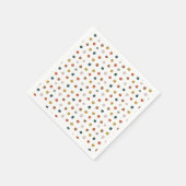 絵を描抽象芸術 スタンダードカクテルナプキン (角)