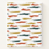 絵を描抽象芸術 ノートブック (裏面)