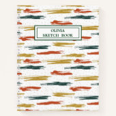絵を描抽象芸術 ノートブック (正面)