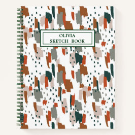 絵を描抽象芸術 ノートブック