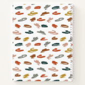 絵を描抽象芸術 ノートブック (裏面)