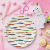 絵を描抽象芸術 ペーパープレート (パーティー)