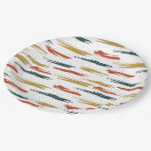 絵を描抽象芸術 ペーパープレート (アングル)