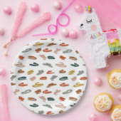 絵を描抽象芸術 ペーパープレート (パーティー)