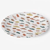 絵を描抽象芸術 ペーパープレート (アングル)