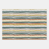 絵を描抽象芸術 ラッピングペーパーシート (正面3)