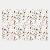 絵を描抽象芸術 ラッピングペーパーシート (正面2)