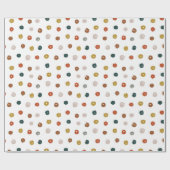 絵を描抽象芸術 ラッピングペーパー (フラット)