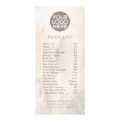 絵を描抽象芸術 | 価格表サービス ラックカード (正面)