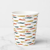 絵を描抽象芸術 紙コップ (裏面)