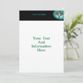 絵を描招待状 招待状 (スタンド正面)