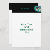 絵を描招待状 招待状 (正面/裏面)