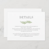 絵を描支店結婚の詳細エンクロージャカード ポストカード (正面/裏面)