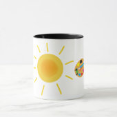 絵を描日 マグカップ (中央)