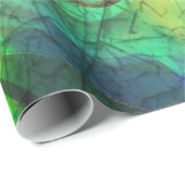 絵を描星雲 – 火口抽象芸術 ラッピングペーパー (ロールコーナー)