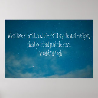 絵を描星 ポスター