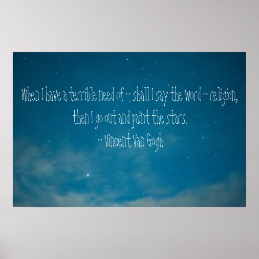 絵を描星 ポスター (正面)