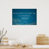 絵を描星 ポスター (キッチン)