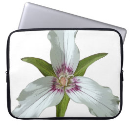 絵を描春ワイルドフラワーはっきりしたプリント ラップトップスリーブ