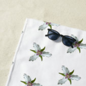 絵を描春野花ビーチタオル ビーチタオル (インサイチュ)