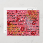 絵を描書帆布 ポストカード (正面/裏面)