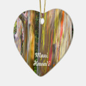 絵を描木・竹林 セラミックオーナメント (左)