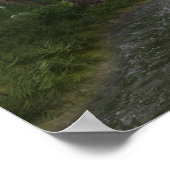 絵を描林川の馬 ポスター (角)