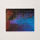 絵を描林秋の紫霧 ジグソーパズル (横)