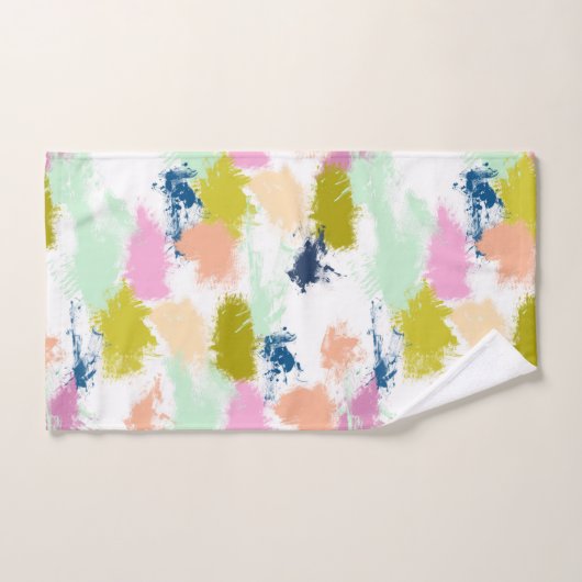 絵を描染 バスタオルセット (ハンドタオル)