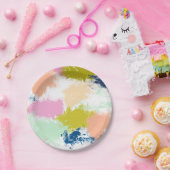 絵を描染 ペーパープレート (パーティー)