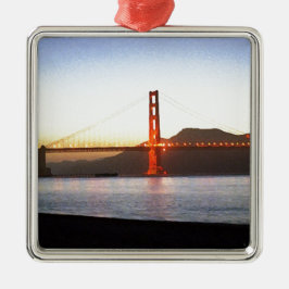 絵を描橋 メタルオーナメント