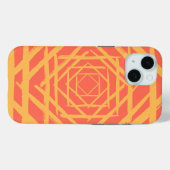 絵を描正方形のブラシ Case-Mate iPhoneケース (裏面 (横))