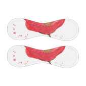 絵を描水色ポピーフラワー2 野球ボール (パネル)