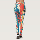 絵を描波 レギンス (裏面)