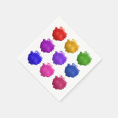 絵を描点 スタンダードカクテルナプキン (角)