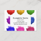 絵を描点 名刺 (裏面)