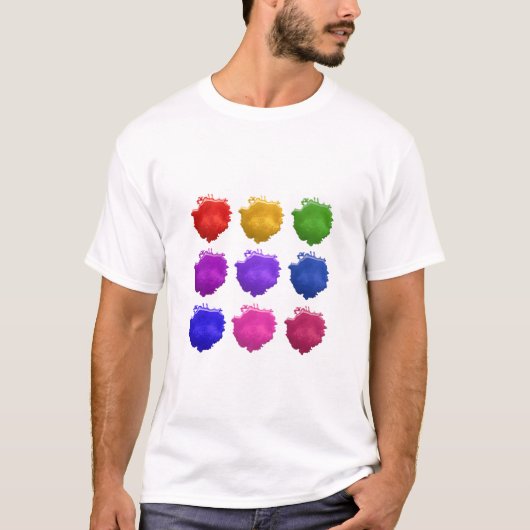 絵を描点 Tシャツ (正面)