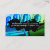 絵を描爪、 ネイル | サロン 名刺 (裏面)